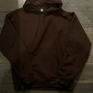 Brown hoodie